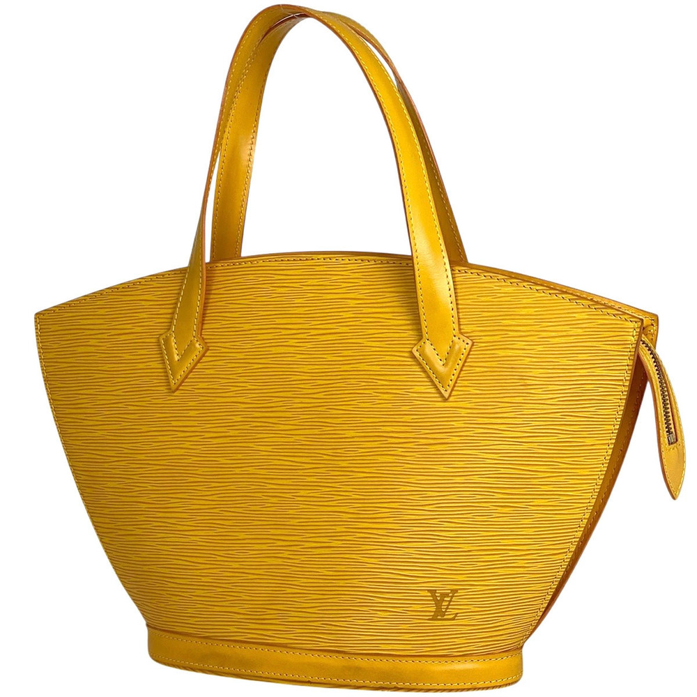 Louis Vuitton Saint Jacques Handbag Epi Leather Tassili Yellow
